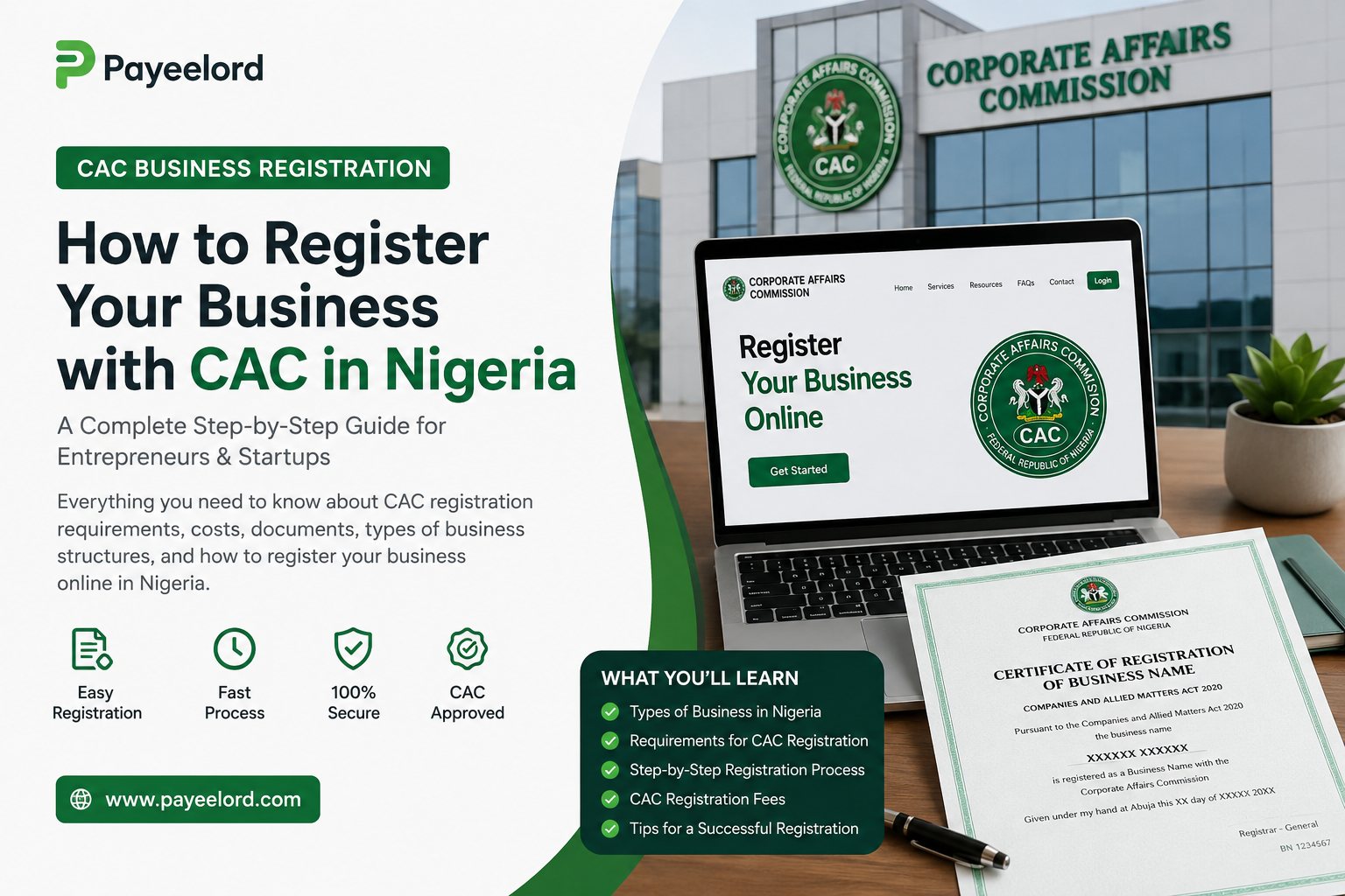 How to Register a Business Name in Nigeria (2026 Complete CAC Guide)