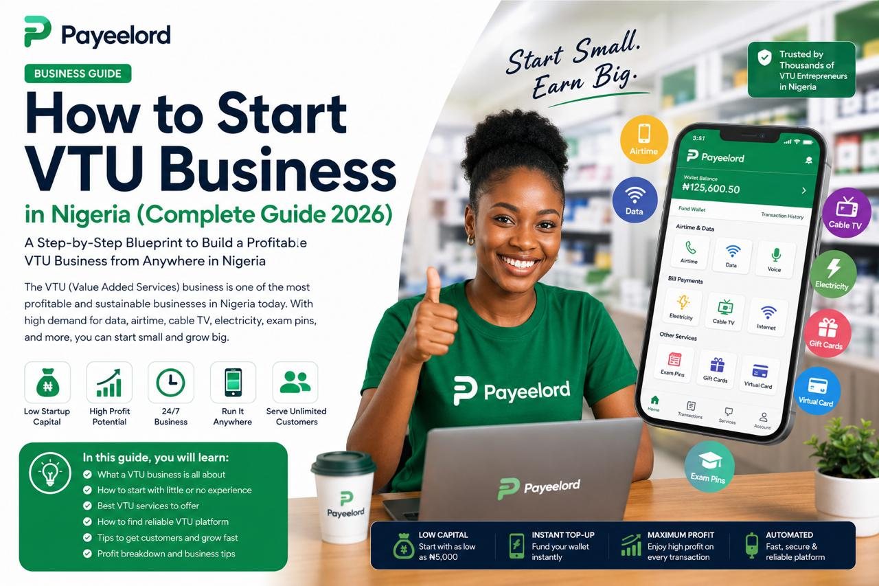 How to Start a VTU Business in Nigeria (2026 Complete Beginner Guide)